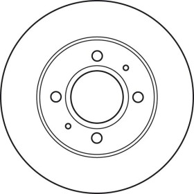 TRW Brzdový kotouč větraný Ø234mm DF4892_thumb2