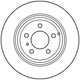 TRW Brzdový kotouč plný Ø295mm DF2660_thumb2
