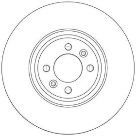 TRW Brzdový kotouč větraný Ø300mm DF4371_thumb2