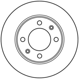 TRW Brzdový kotouč plný Ø247mm DF2581_thumb2