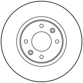 TRW Brzdový kotouč větraný Ø283mm DF2796_thumb2