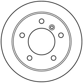 TRW Brzdový kotouč plný Ø258mm DF4087S_thumb2