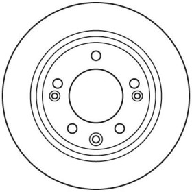 TRW Brzdový kotouč plný Ø262mm DF6123_thumb2