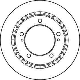 TRW Brzdový kotouč větraný Ø286mm DF6023_thumb2