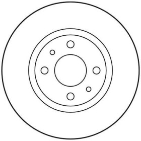 TRW Brzdový kotouč plný Ø257mm DF1747_thumb2