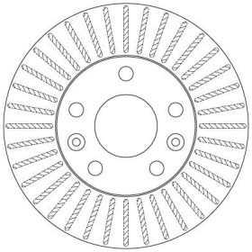 TRW Brzdový kotouč větraný Ø269mm DF6200_thumb2