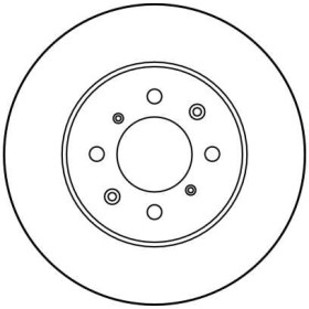 TRW Brzdový kotouč větraný Ø262mm DF3021_thumb2