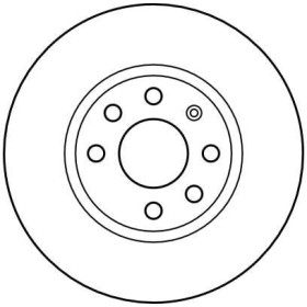 TRW Brzdový kotouč větraný Ø260mm DF4165_thumb2