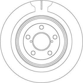 TRW Brzdový kotouč větraný Ø290mm DF7328_thumb2