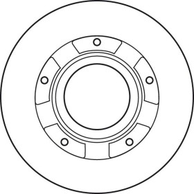 TRW Brzdový kotouč plný Ø280mm DF4821S_thumb2