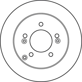 TRW Brzdový kotouč plný Ø275mm DF4946_thumb2