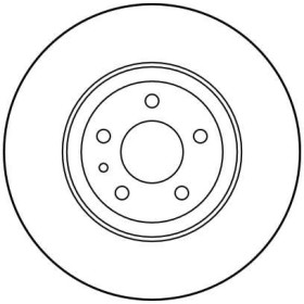 TRW Brzdový kotouč větraný Ø284mm DF1749_thumb2