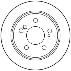 TRW Brzdový kotouč plný Ø258mm DF1583_thumb2