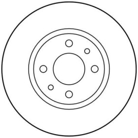 TRW Brzdový kotouč větraný Ø257mm DF2686_thumb2