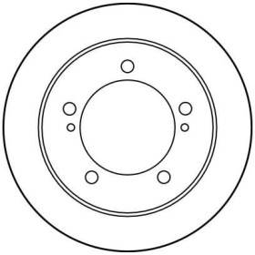TRW Brzdový kotouč větraný Ø287,4mm DF3165_thumb2