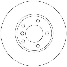 TRW Brzdový kotouč větraný Ø300mm DF4055_thumb2