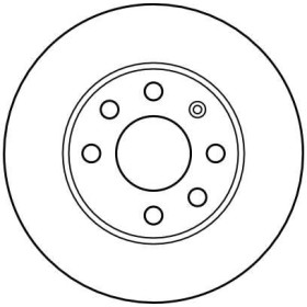 TRW Brzdový kotouč větraný Ø240mm DF4236_thumb2