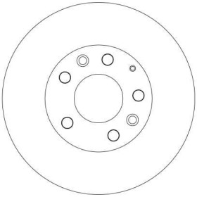 TRW Brzdový kotouč větraný Ø283mm DF4386_thumb2