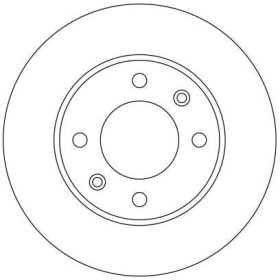 TRW Brzdový kotouč plný Ø247mm DF4185_thumb2