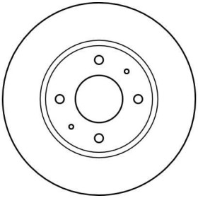 TRW Brzdový kotouč větraný Ø281mm DF4054_thumb2