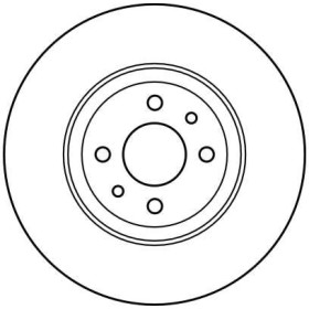 TRW Brzdový kotouč větraný Ø284mm DF2566_thumb2