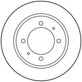 TRW Brzdový kotouč plný Ø260mm DF2784_thumb2