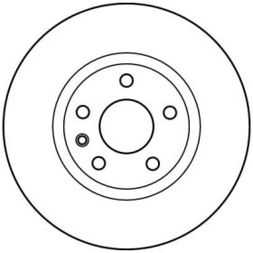 TRW Brzdový kotouč větraný Ø296mm DF2645_thumb2