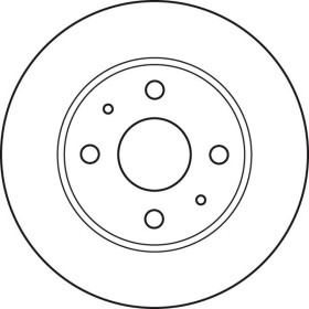 TRW Brzdový kotouč větraný Ø234mm DF4887_thumb2