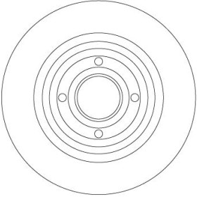 TRW Brzdový kotouč plný Ø270mm DF4414BS_thumb2