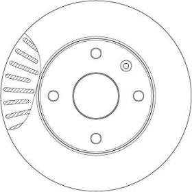 TRW Brzdový kotouč větraný Ø256mm DF7218_thumb2