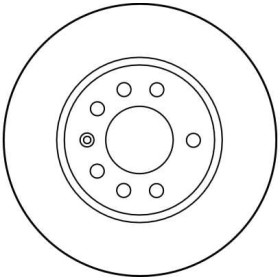 TRW Brzdový kotouč větraný Ø284mm DF2681_thumb2