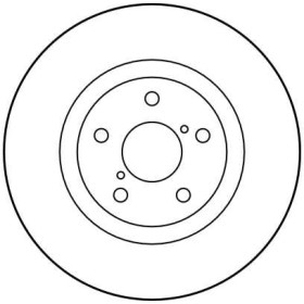 TRW Brzdový kotouč větraný Ø277mm DF1437_thumb2