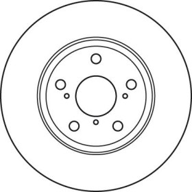 TRW Brzdový kotouč větraný Ø295mm DF4939S_thumb2