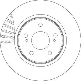 TRW Brzdový kotouč větraný Ø293mm DF4857S_thumb2