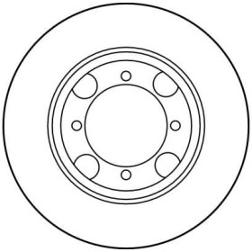 TRW Brzdový kotouč větraný Ø257mm DF1428_thumb2