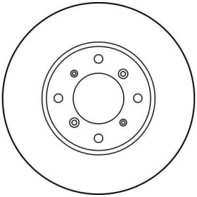 TRW Brzdový kotouč větraný Ø242mm DF1963_thumb2