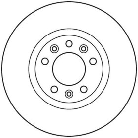 TRW Brzdový kotouč větraný Ø282mm DF6121_thumb2