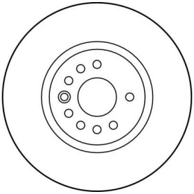 TRW Brzdový kotouč větraný Ø288mm DF2778S_thumb2
