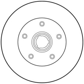 TRW Brzdový kotouč DF1540_thumb2