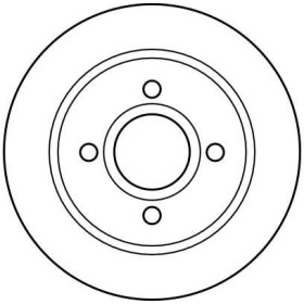 TRW Brzdový kotouč větraný Ø252,6mm DF2623_thumb2