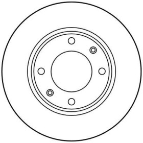 TRW Brzdový kotouč větraný Ø247mm DF1221_thumb2