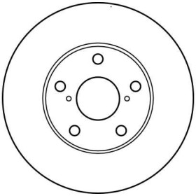 TRW Brzdový kotouč větraný Ø275mm DF4161_thumb2