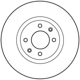 TRW Brzdový kotouč větraný Ø283mm DF4183_thumb2