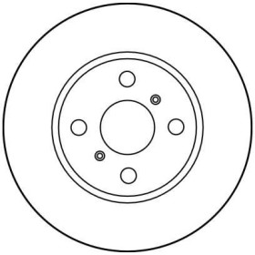 TRW Brzdový kotouč větraný Ø255,5mm DF2658_thumb2