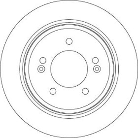 TRW Brzdový kotouč plný Ø284mm DF7953_thumb2