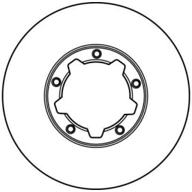 TRW Brzdový kotouč větraný Ø263mm DF2001_thumb2