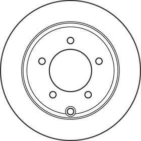 TRW Brzdový kotouč plný Ø262mm DF4931_thumb2