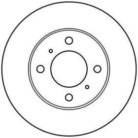 TRW Brzdový kotouč větraný Ø236mm DF4022_thumb2