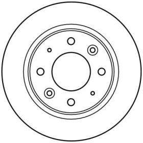 TRW Brzdový kotouč plný Ø261mm DF4083_thumb2