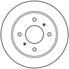 TRW Brzdový kotouč plný Ø258mm DF2592_thumb2